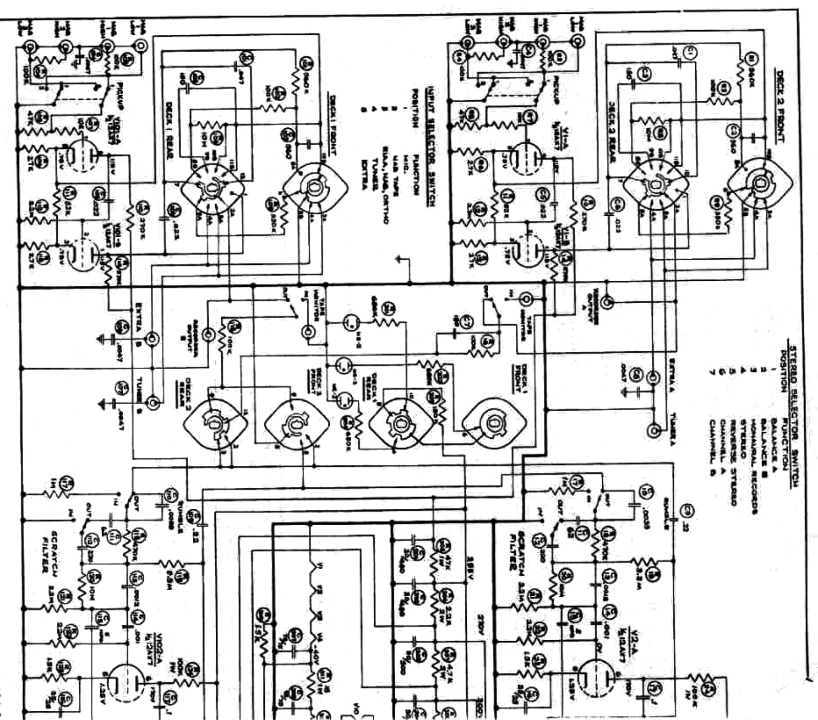 HH Scott 299 c1 schematic