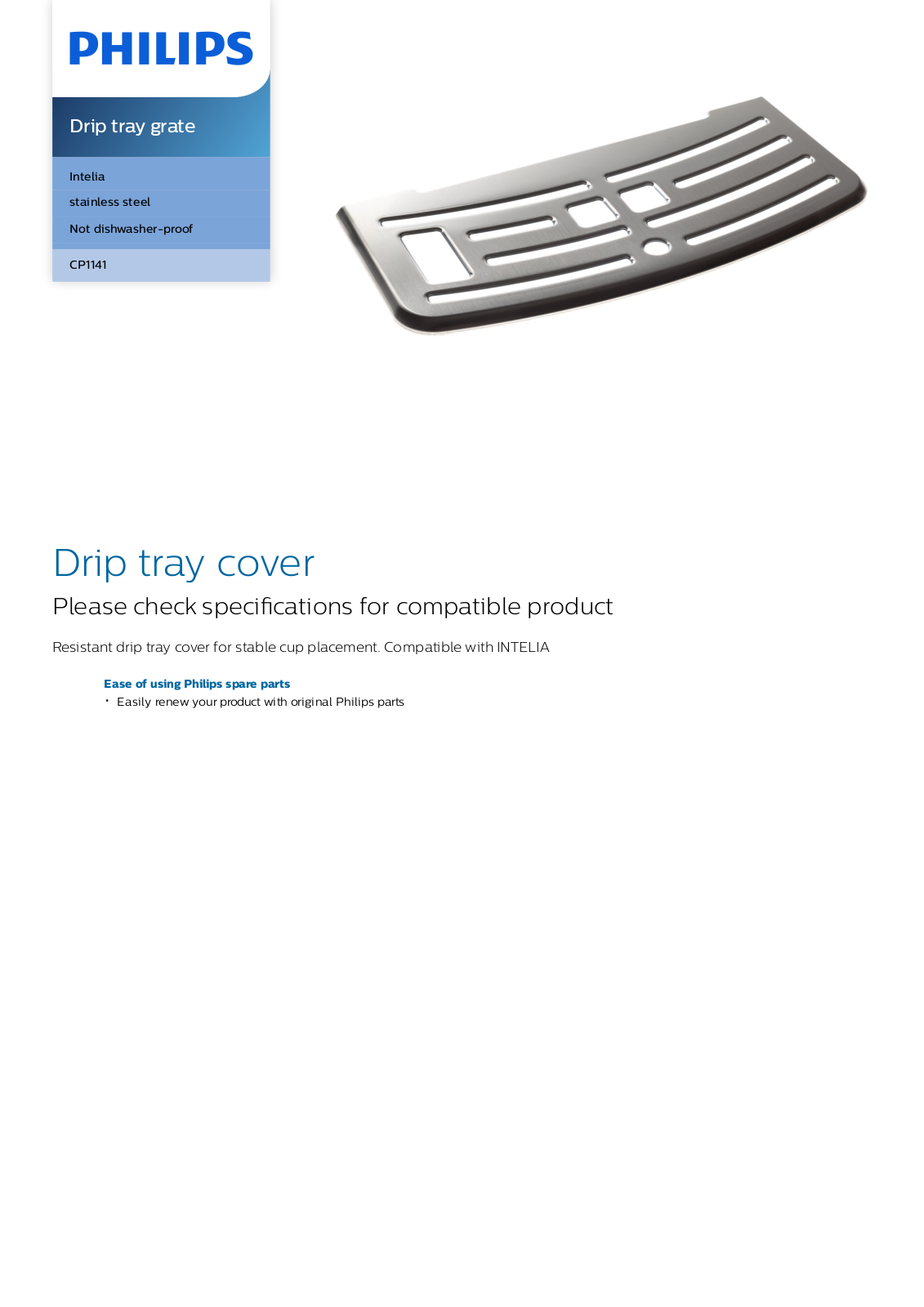 Philips CP1141/01 leaflet - ManualMachine.com