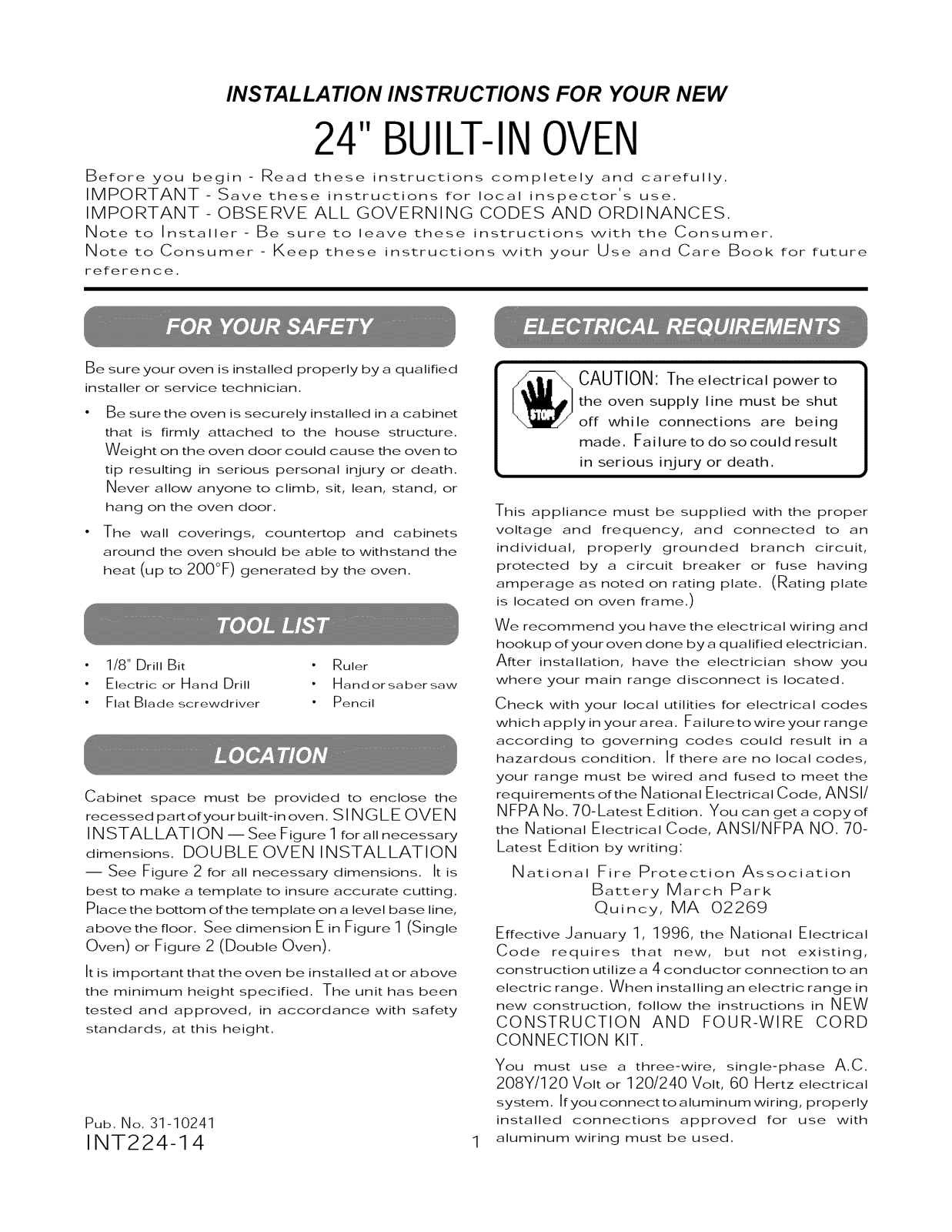 GE JRP15BW1BB, JRP15BW2BB, JRP15BW3BB, JRP15BW5BB, JRP15BW6BB Installation Guide - ManualMachine.com