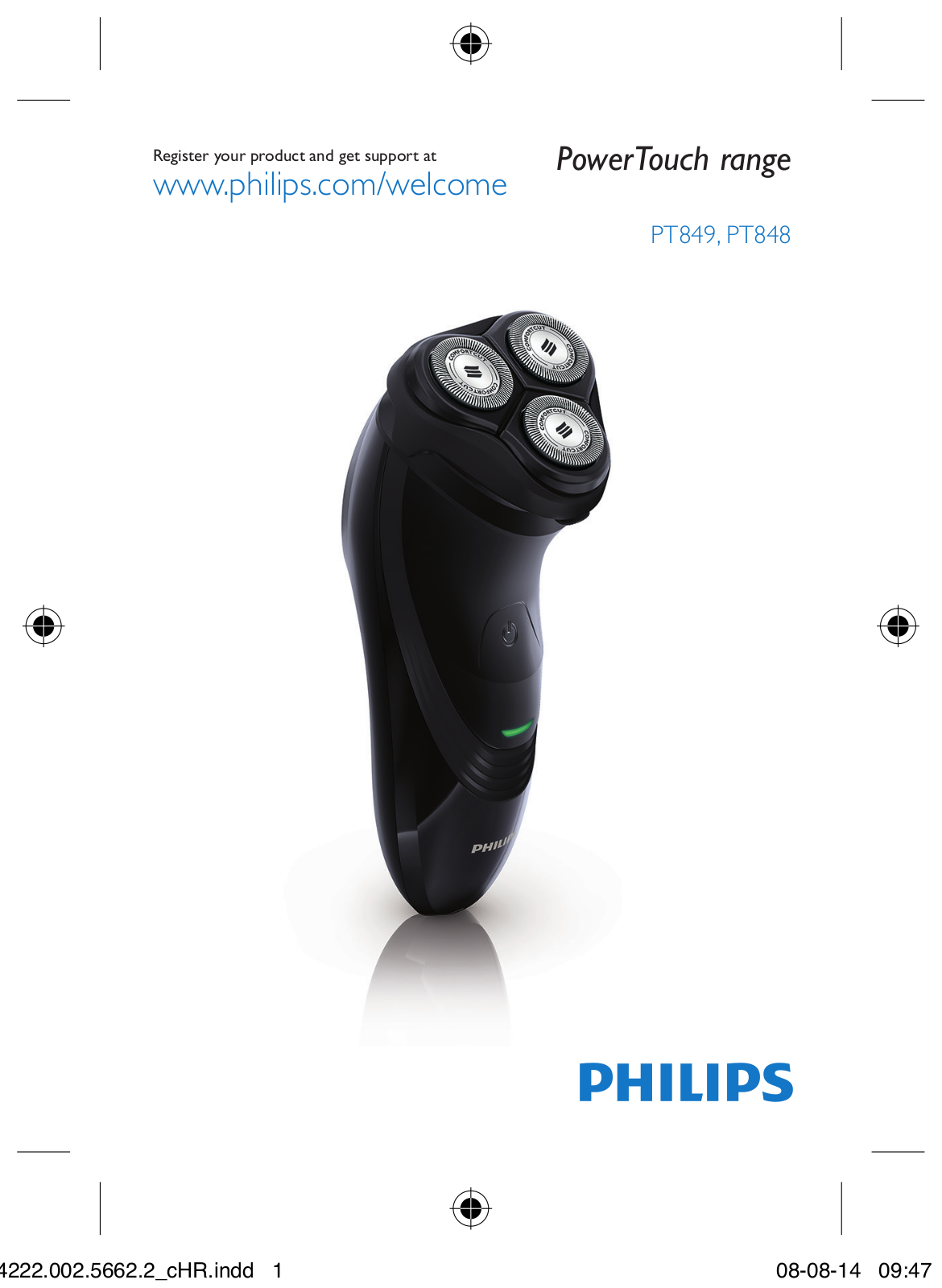 Philips PT 849 User Manual