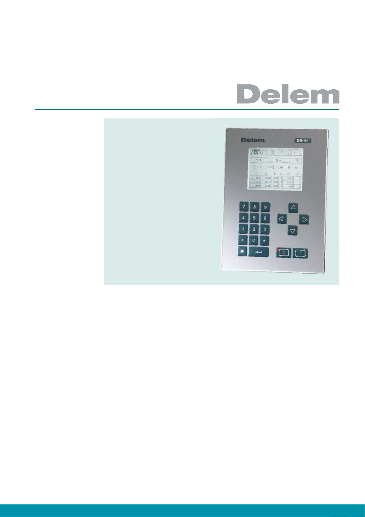 Delem DA-41 User Manual