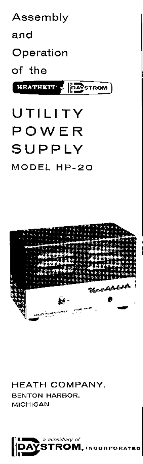 Heathkit hp 20 schematic