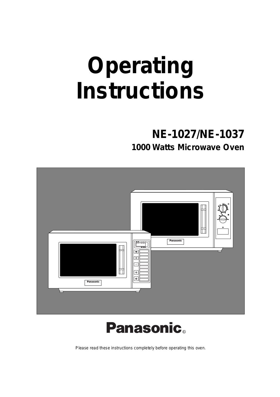 LG NE-1037 User Manual
