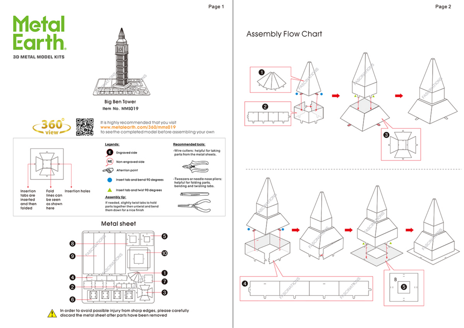 Fascinations MMS019 Service Manual