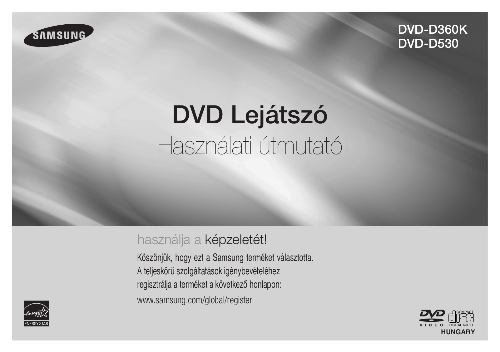 Samsung DVD-D360K, DVD-D530 User guide