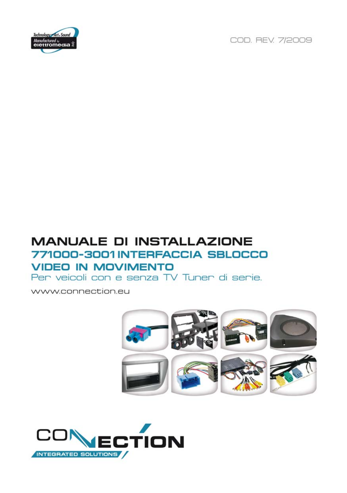 Connection 771000-3001 Installation Manual