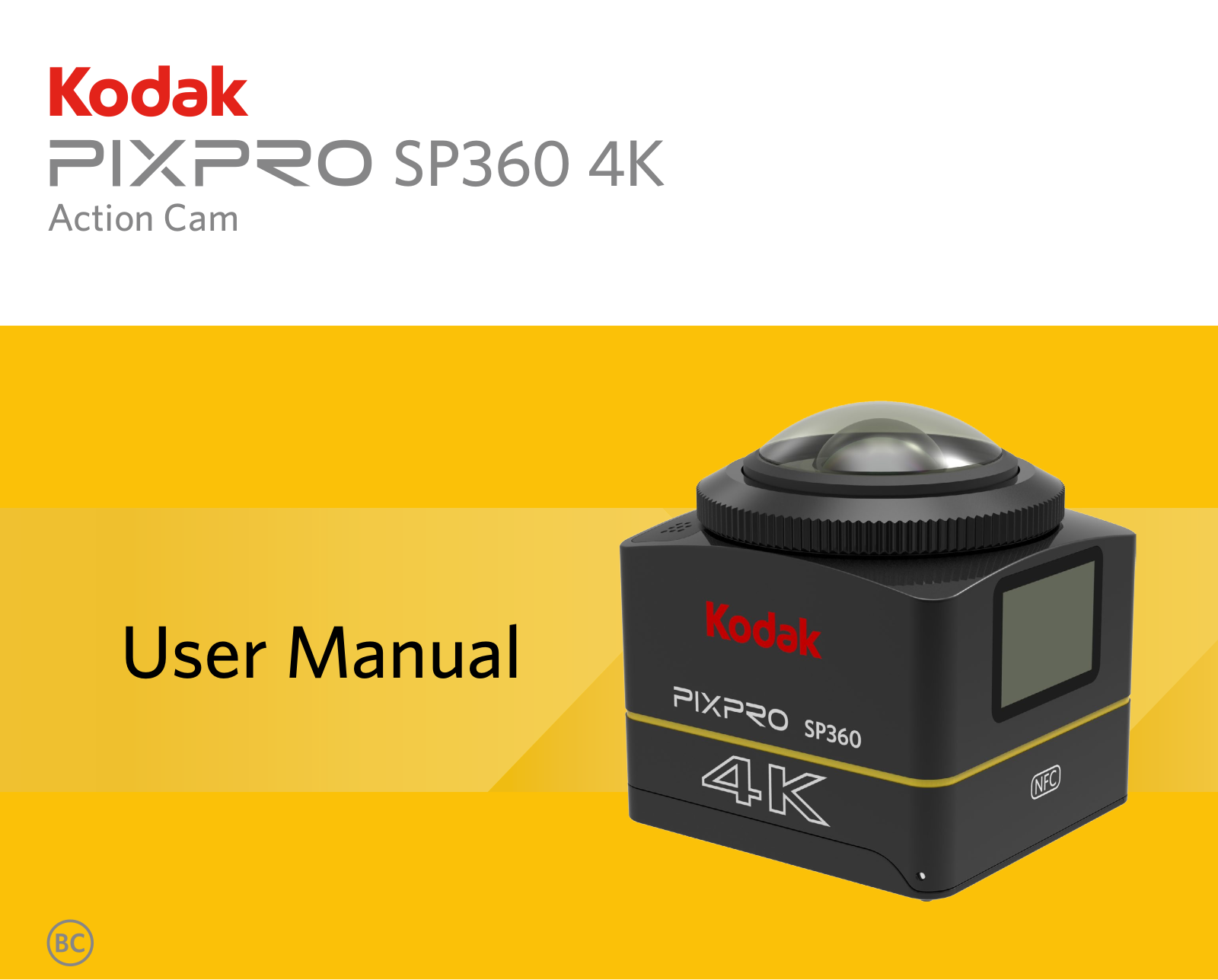 Kodak SP360 4K User Manual