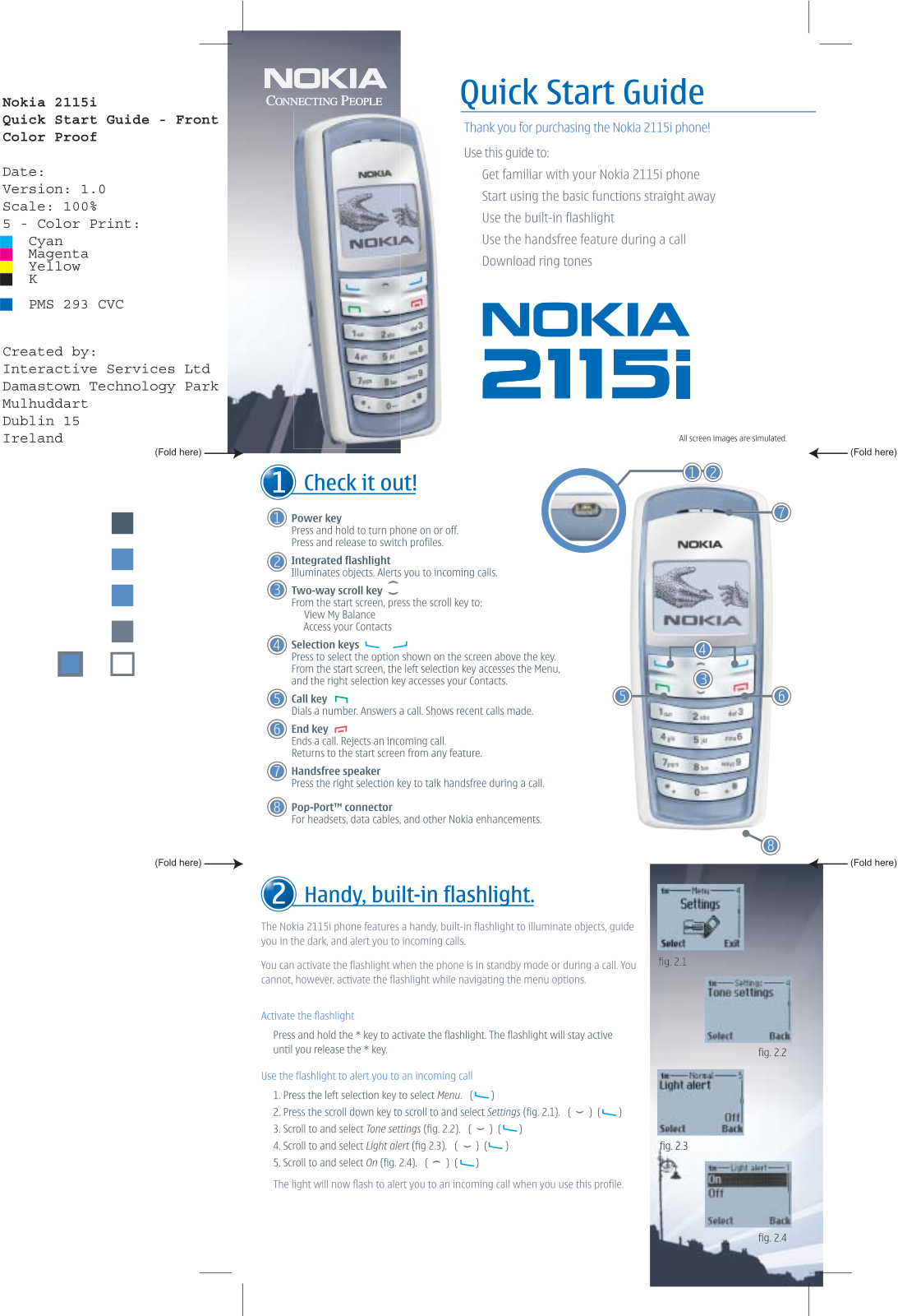 Nokia 2115i Quick Start Manual