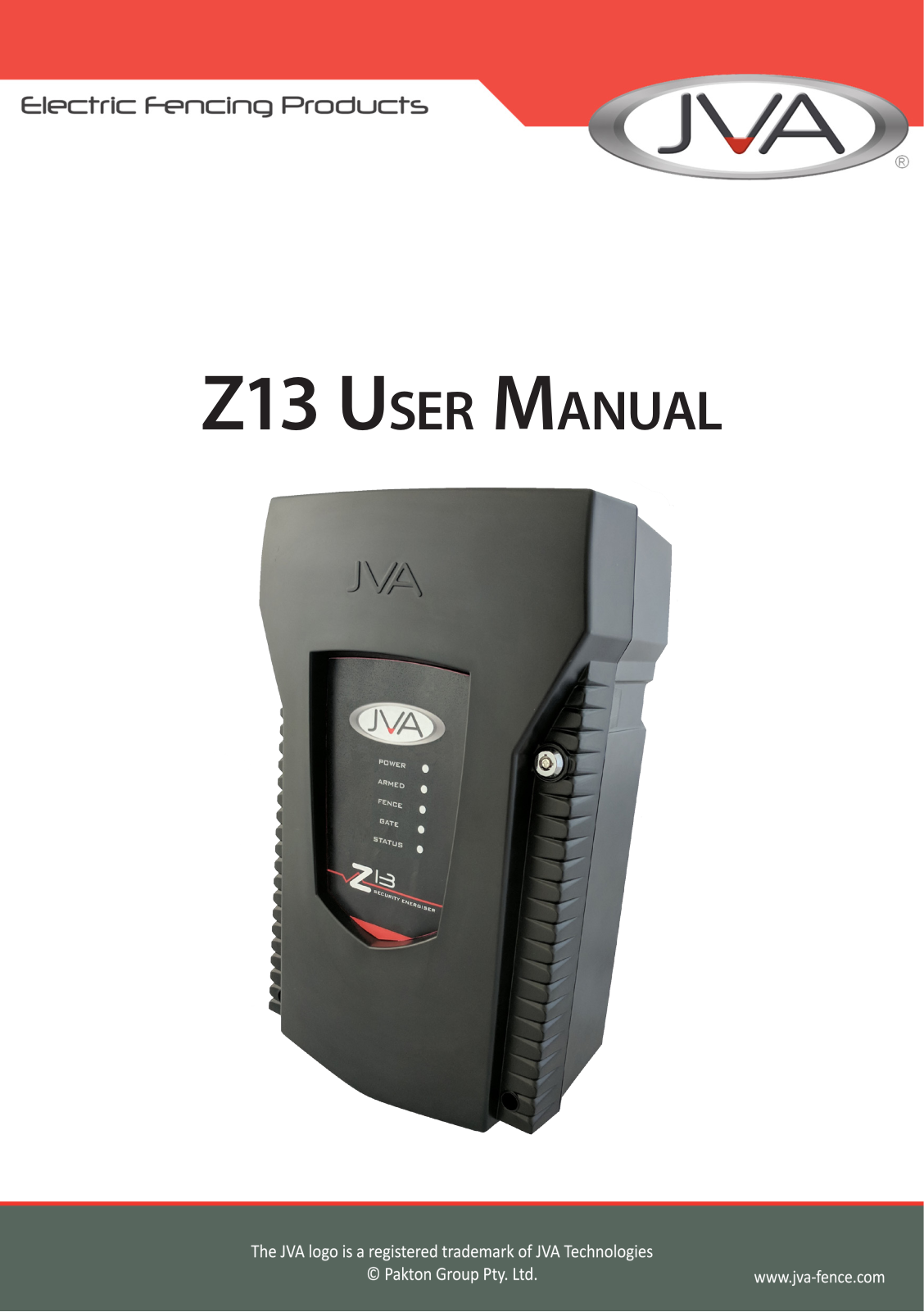 JVA Z13 User Manual - ManualMachine.com