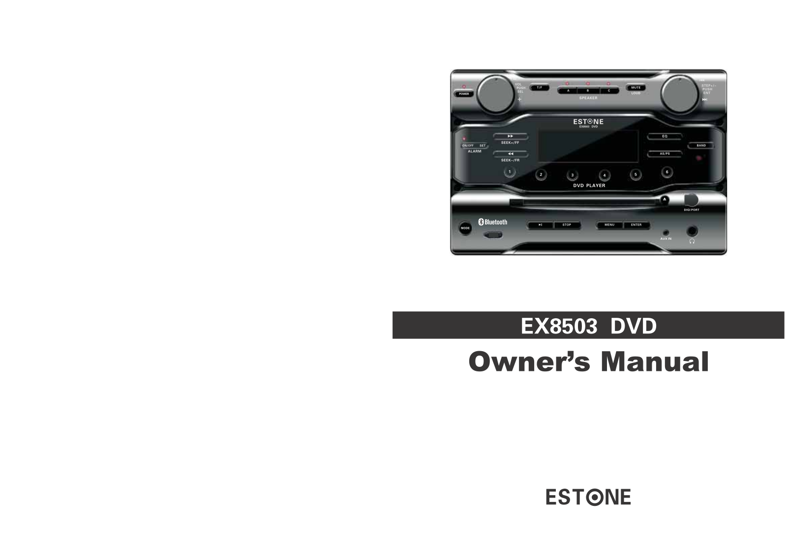 Bestek EX8503 User Manual