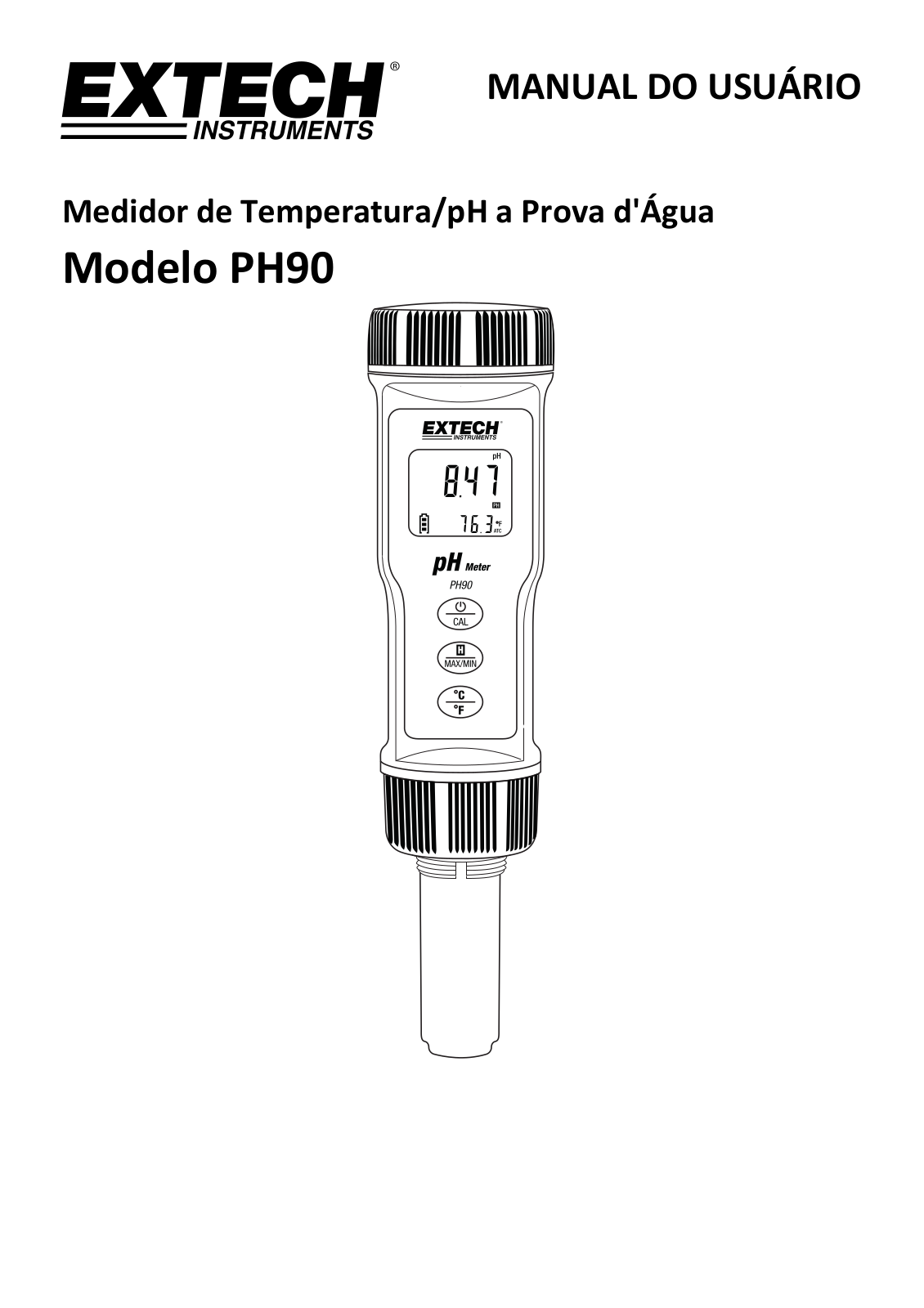 Extech PH90 User guide