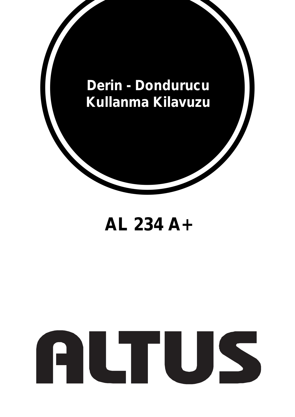 Altus AL 234 A+ User manual