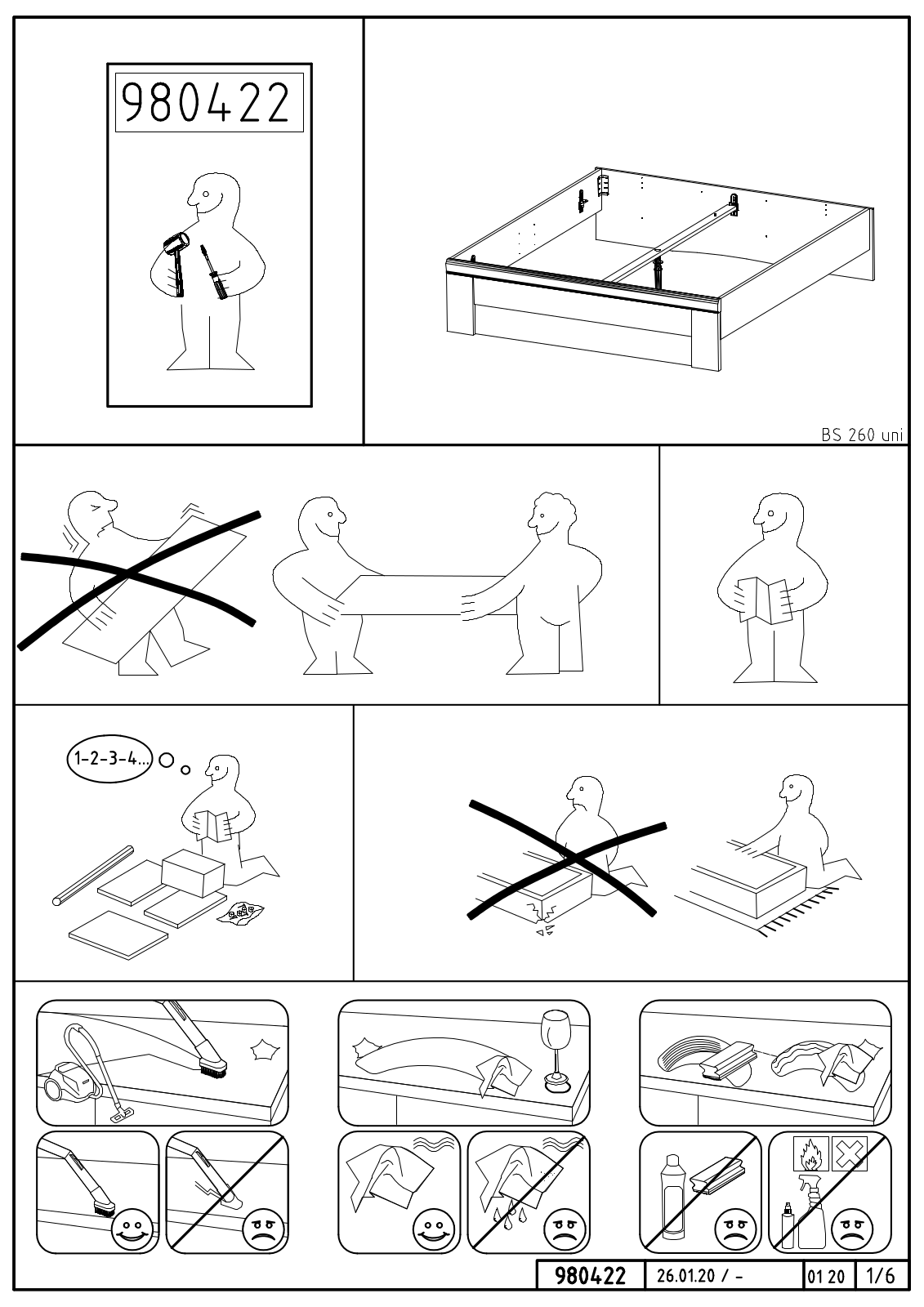 Wimex 980422 Assembly instructions