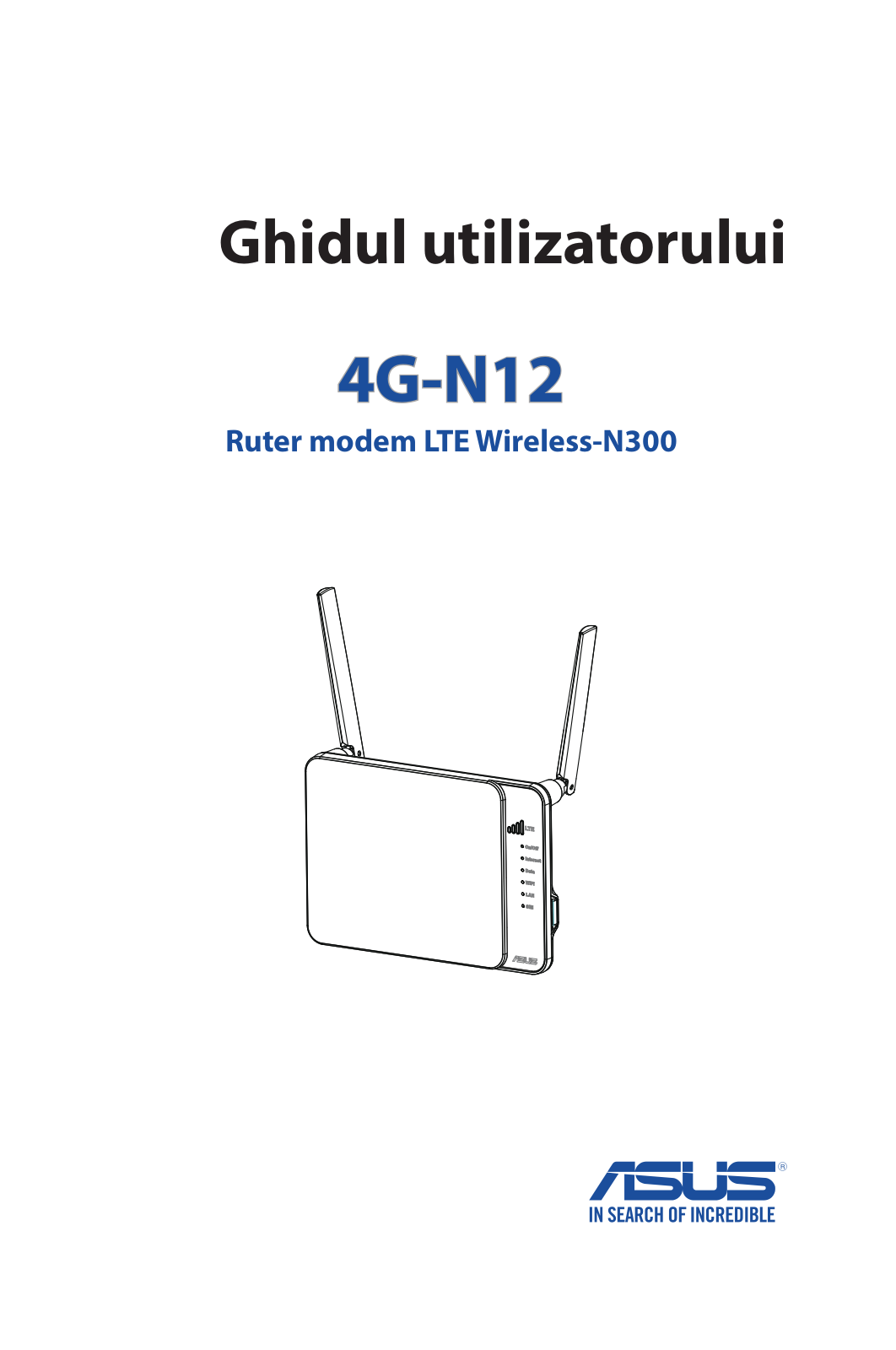 Asus 4G-N12 User's Manual