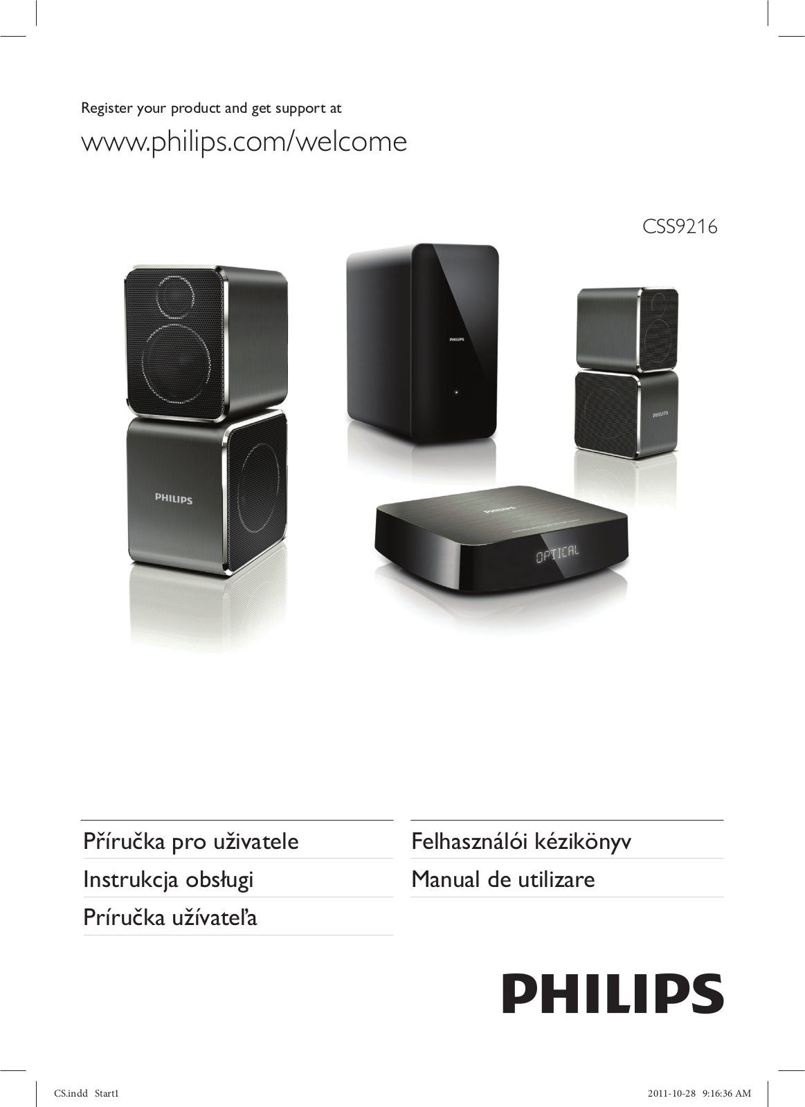 PHILIPS CSS9216 User Manual