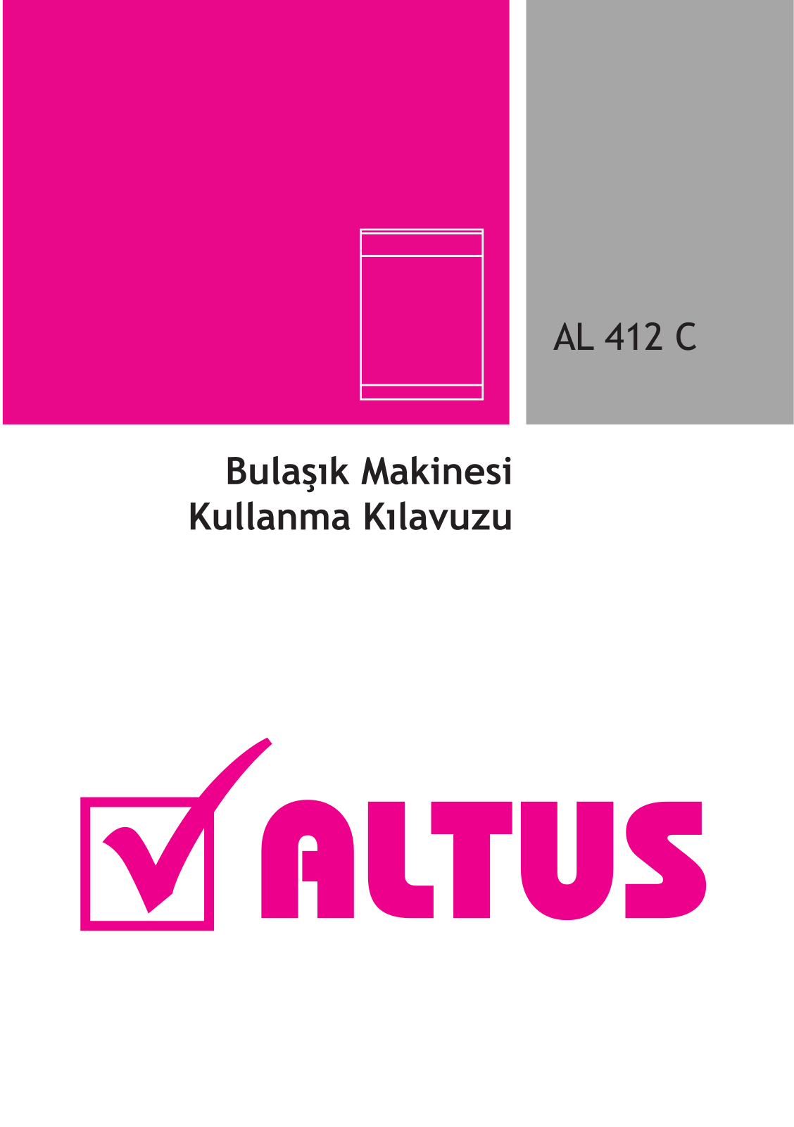 Altus AL 412 C User manual