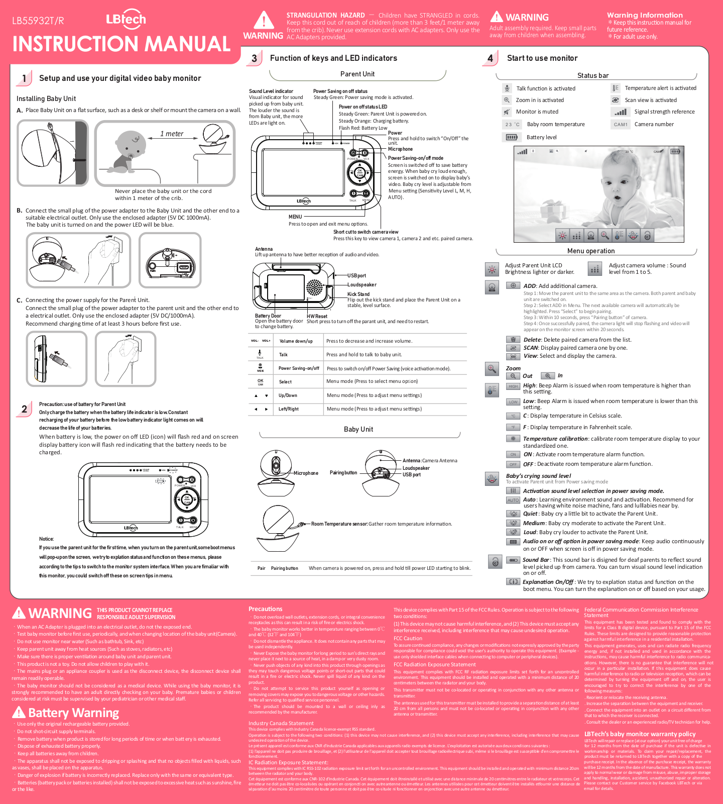 LB Technology 55932TR User Manual