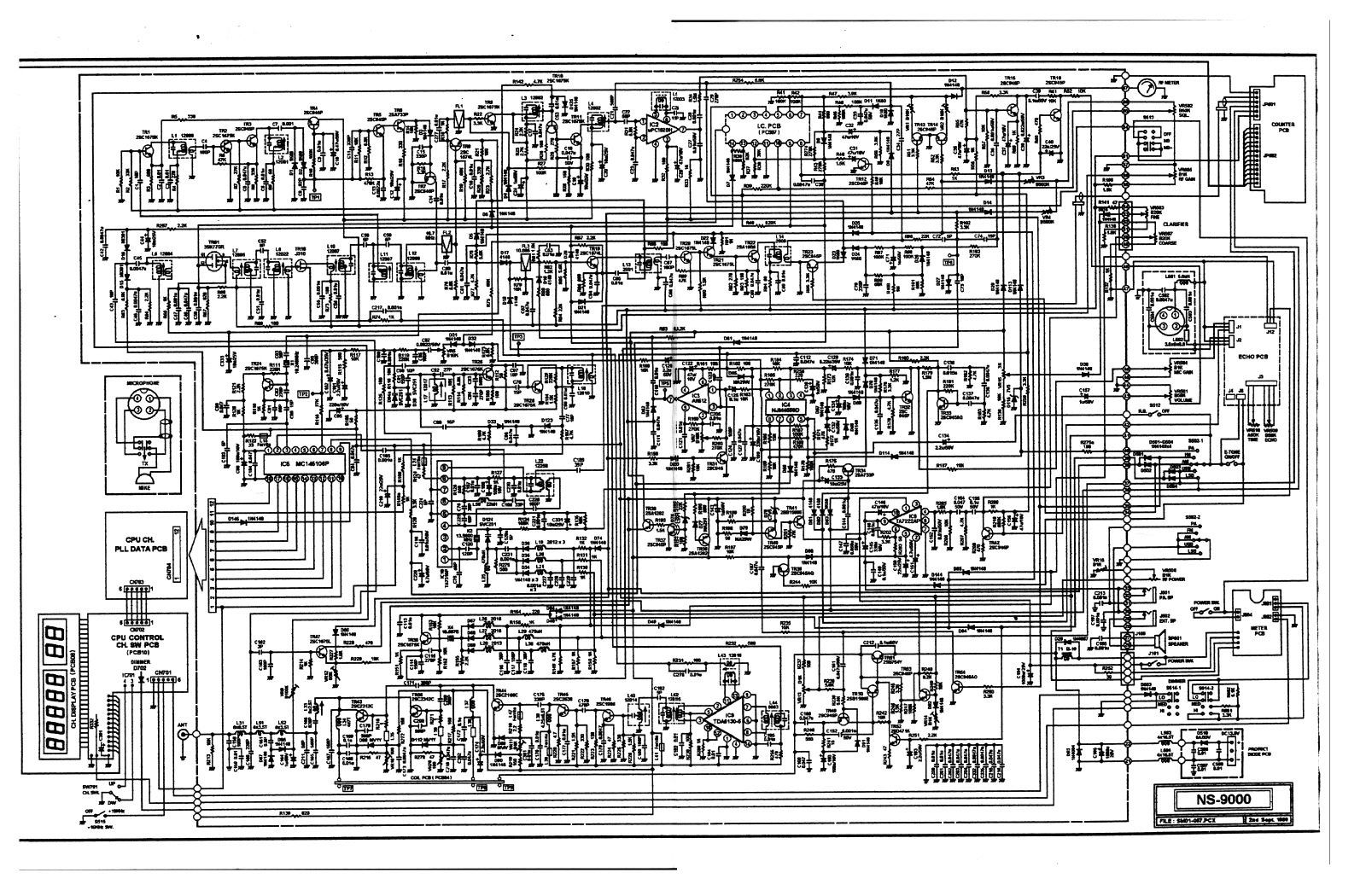 Cherokee Northstar-9000 Schematic