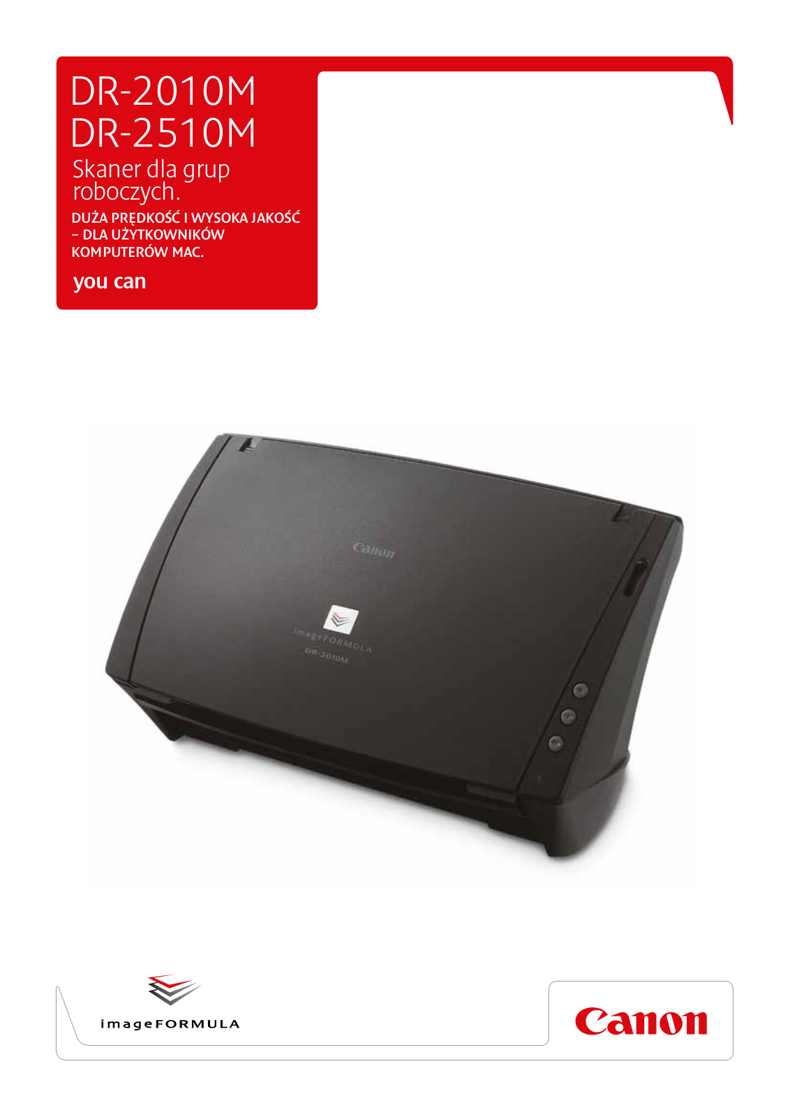 Canon DR-2510M, DR-2010M BROCHURE