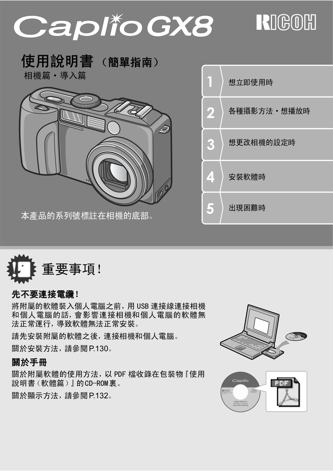 Samsung GX8 User Manual