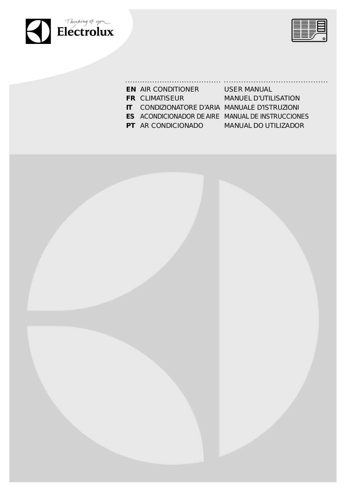 Electrolux EXP09HN1WI User Manual