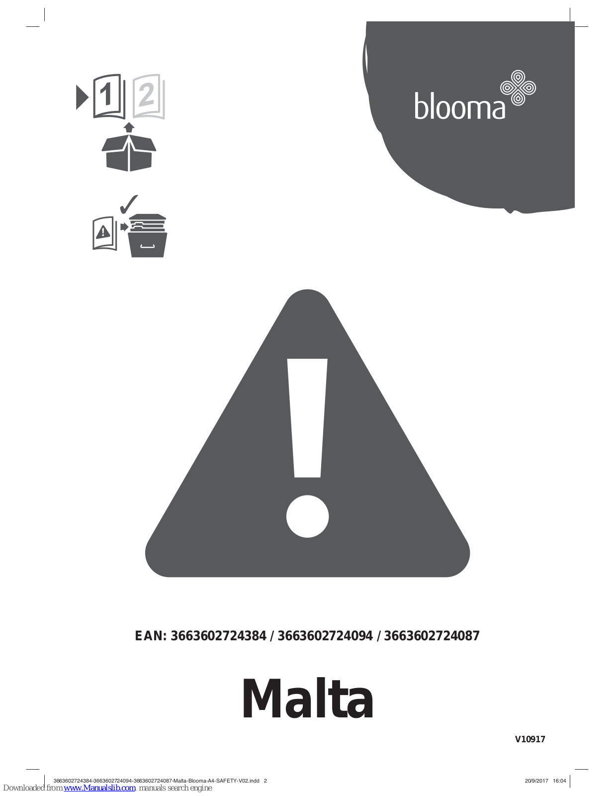 Blooma Malta Installation Manual - ManualMachine.com