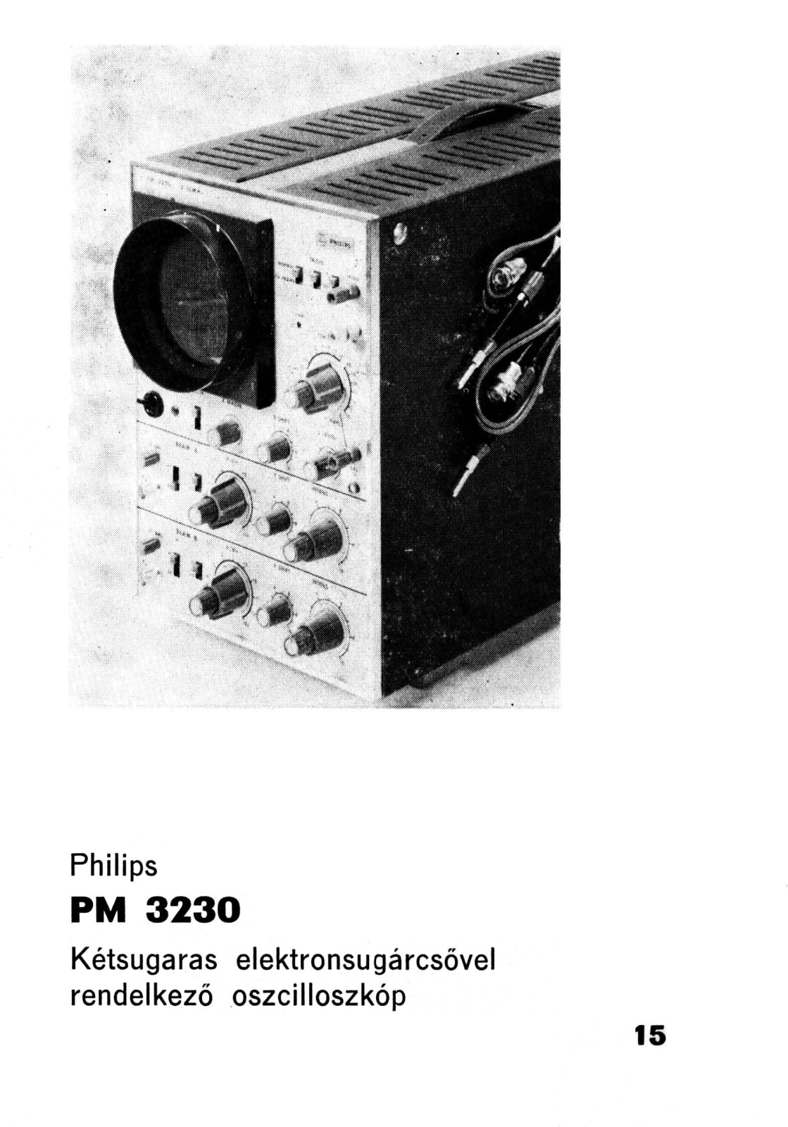 Philips pm3230 User Manual