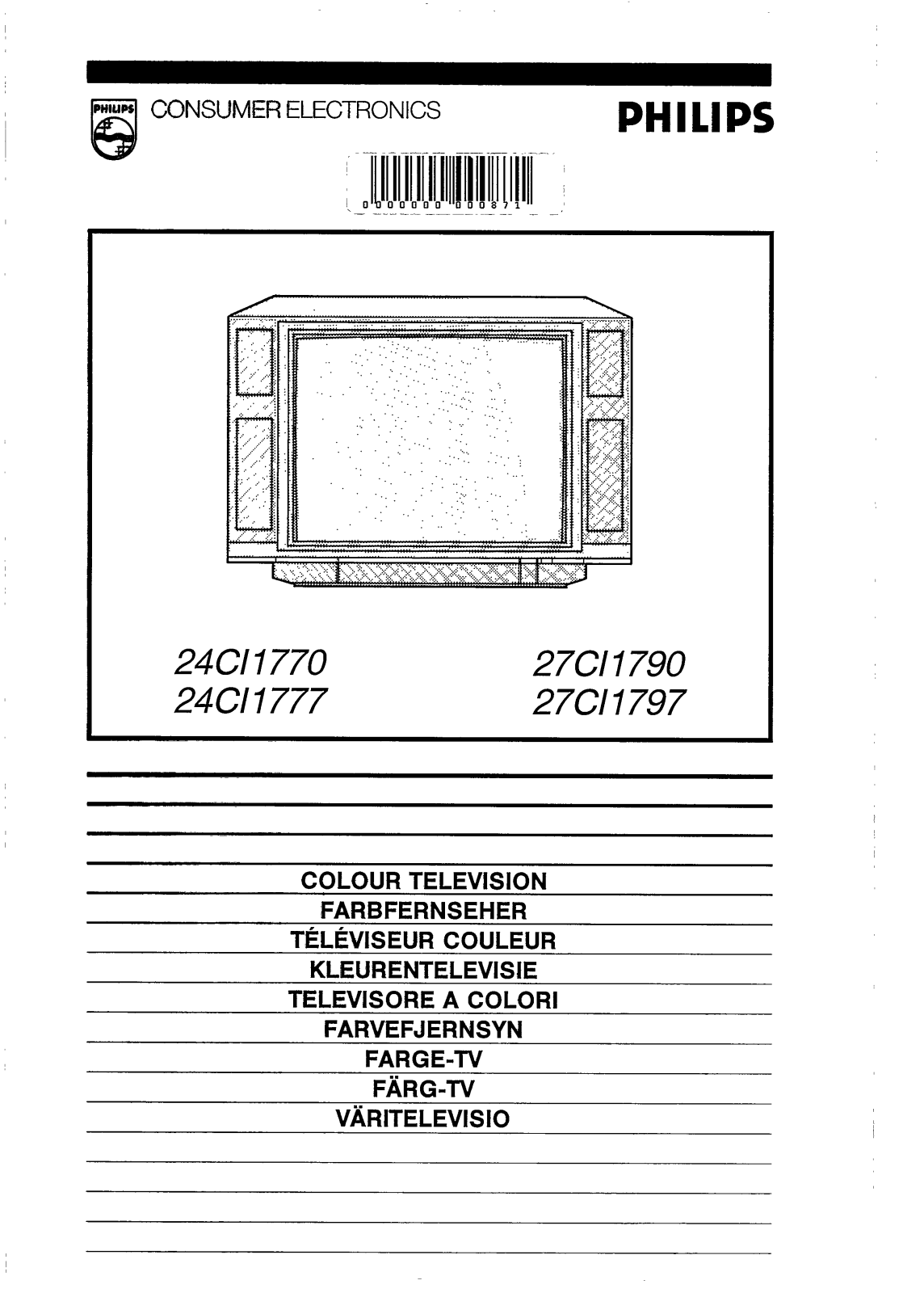 Philips 27CI1797, 24CI1770, 27CI1790, 24CI1777 User Manual