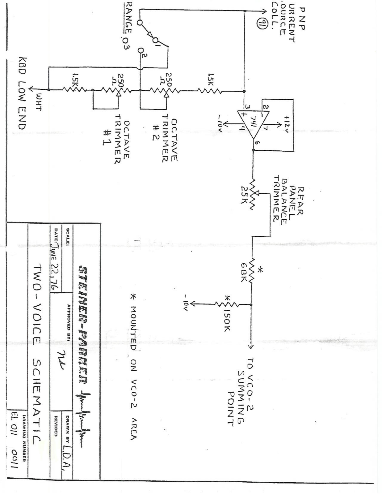 SIEL synthacon Schematics