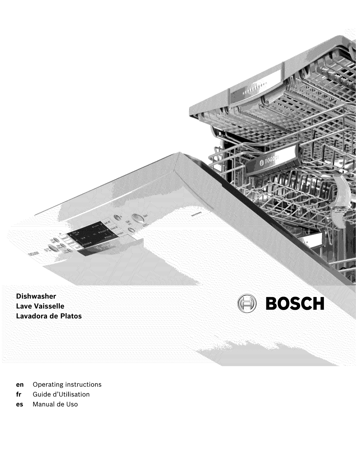 Bosch SHV68E13UC/32, SGE63E06UC/32, SGE63E05UC/32 Owner’s Manual
