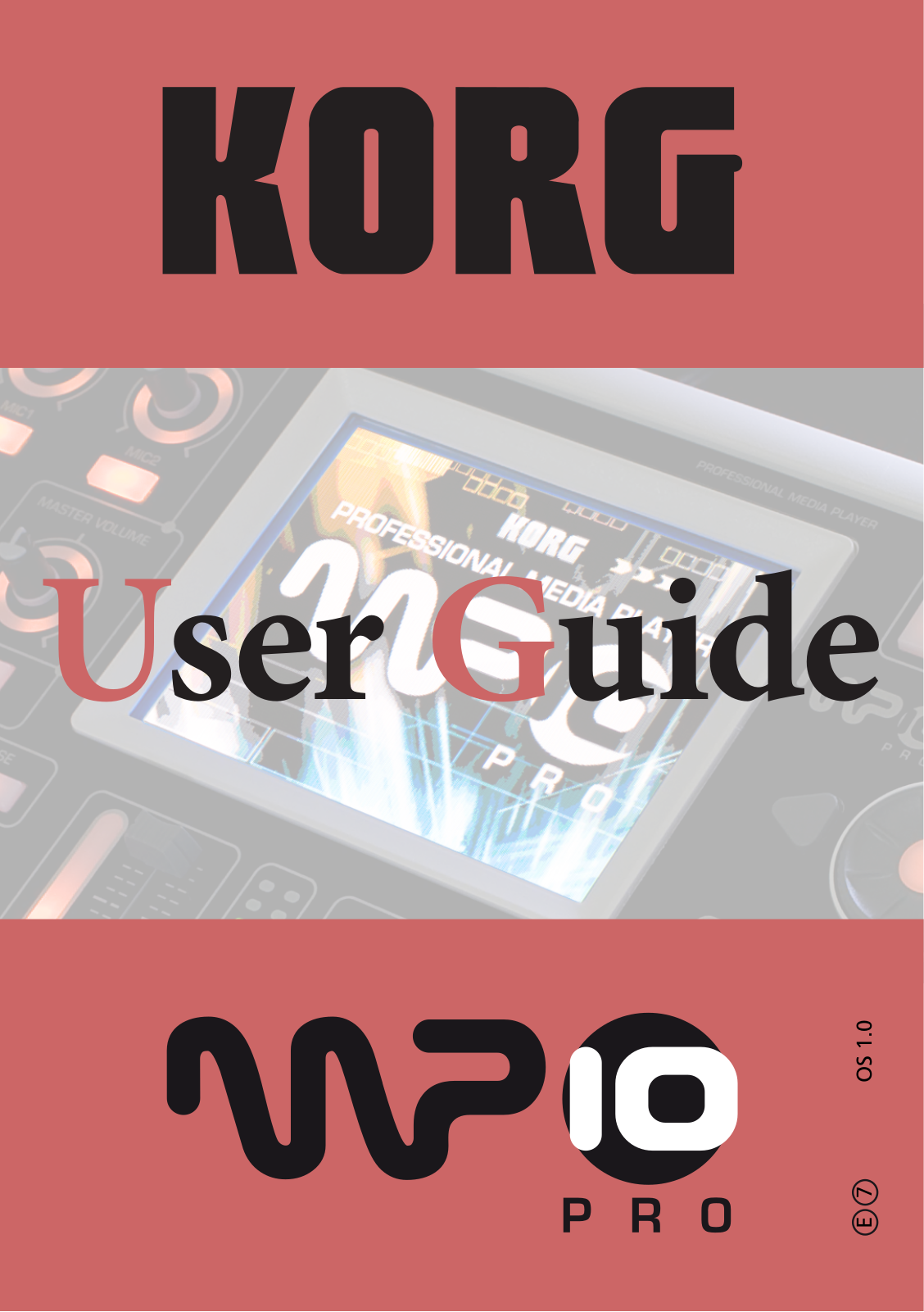 Korg MP-10 PRO User Manual