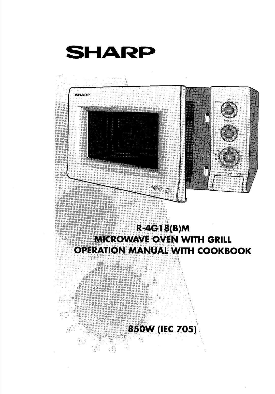 Sharp R3G18M User Manual