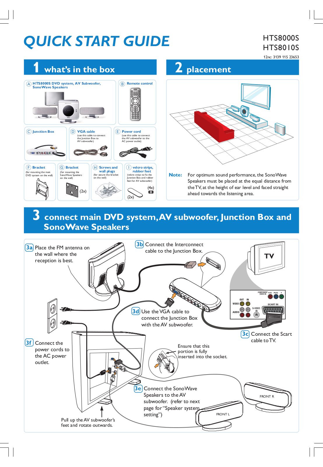 Philips HTS8010S-01 User Manual