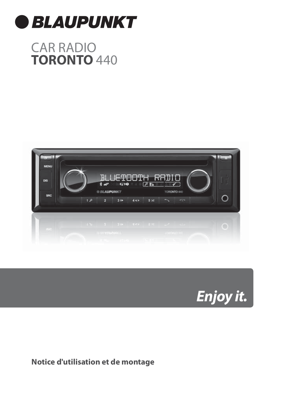 Blaupunkt TORONTO 440 Operating and installation instructions