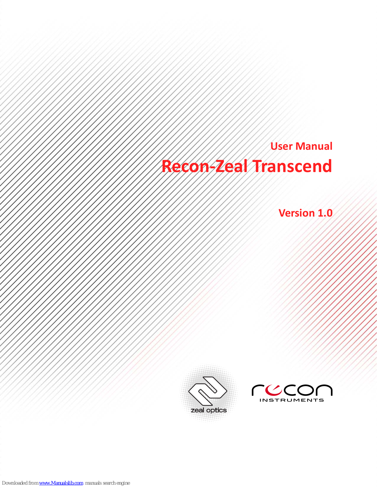 Transcend Recon-Zeal User Manual