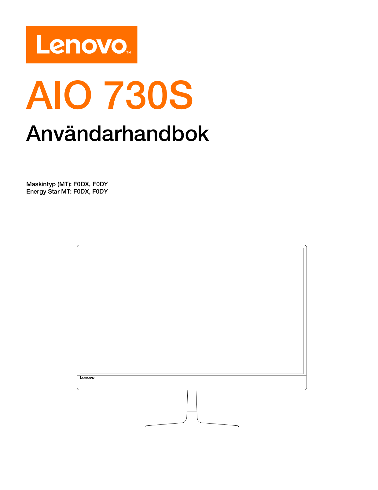 Lenovo ideacenter AIO 730S User Guide