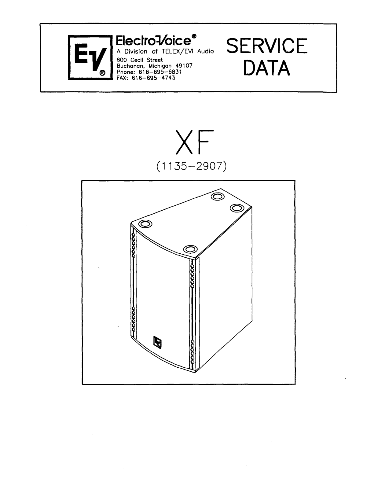 Telex 1135-2907 User Manual