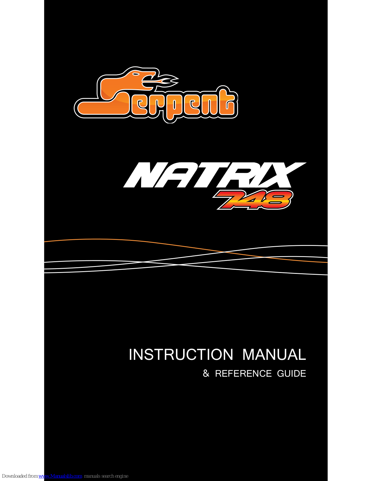 Serpent Natrix 748 Instruction Manual - ManualMachine.com