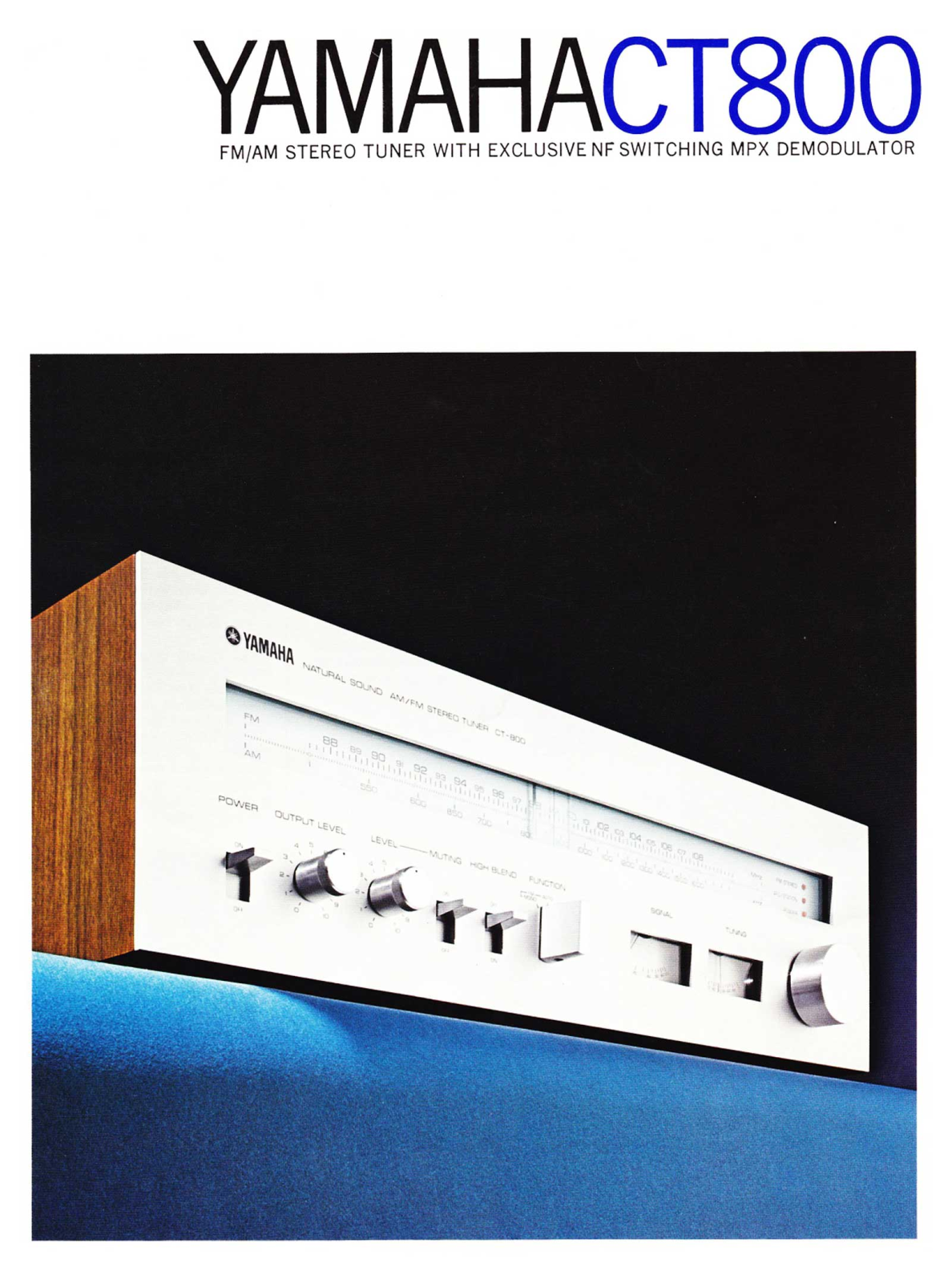 Yamaha CT-800 Owners manual