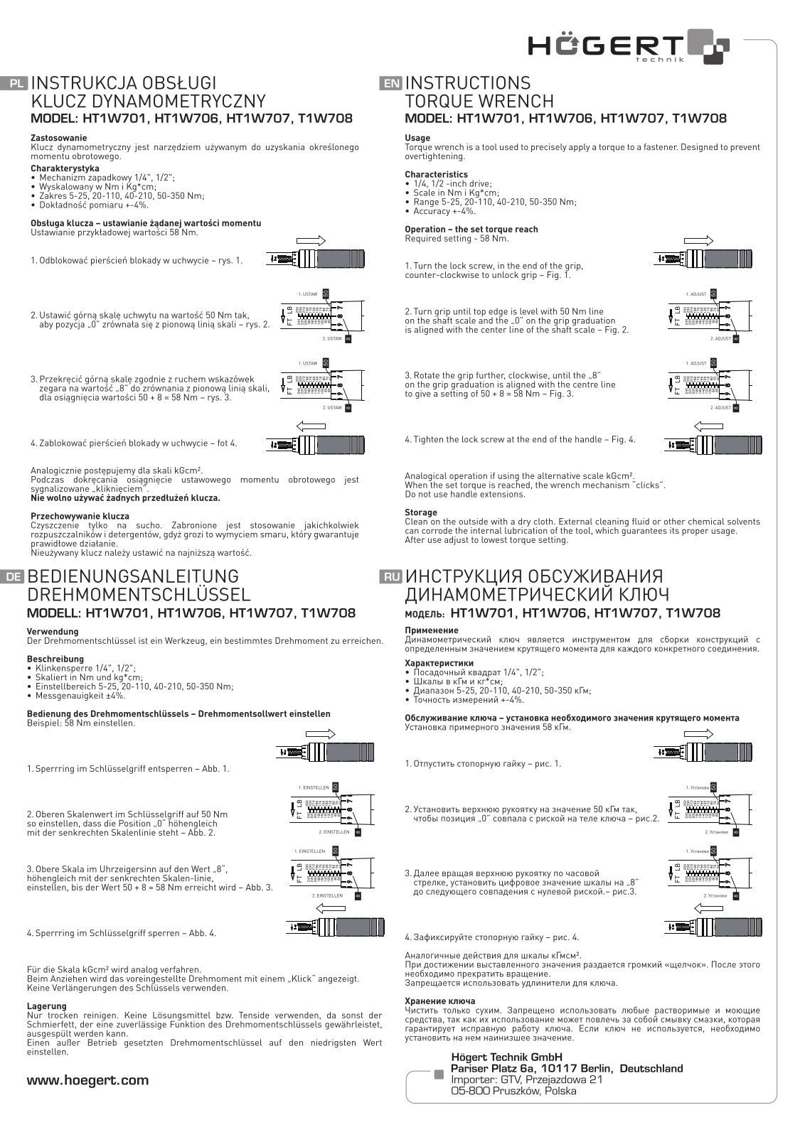 Hoegert HT1W701 User guide - ManualMachine.com