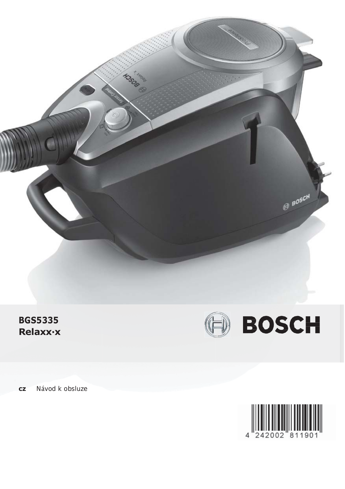 Bosch BGS5335 User Manual