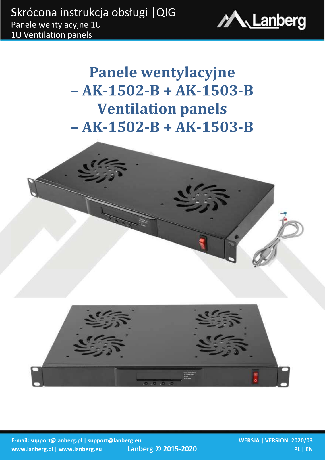 LANBERG AK-1503-B User guide - ManualMachine.com
