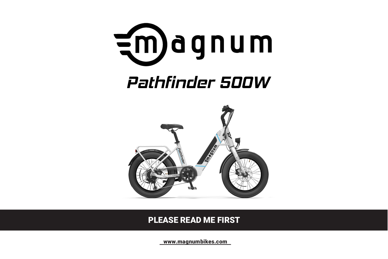 Magnum Pathfinder 500W Owner's Manual