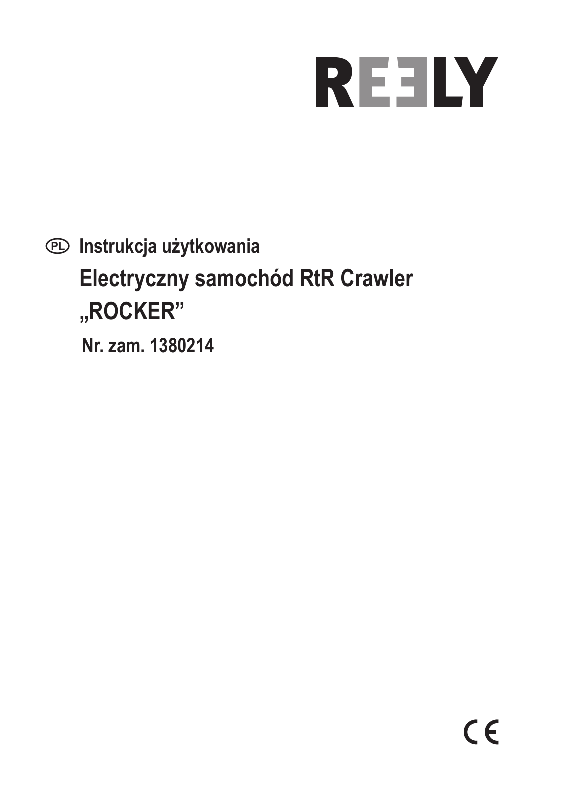 Reely ROCKER User manual