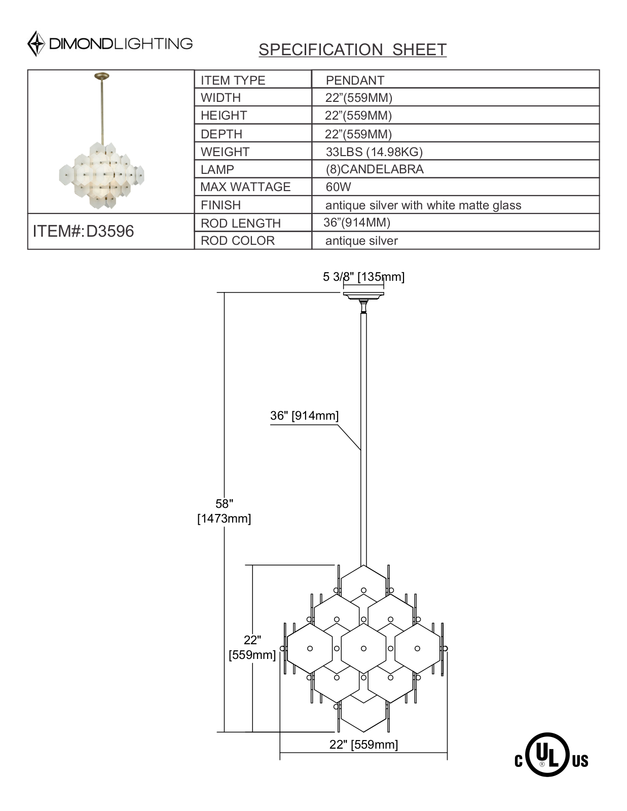 ELK Home D3596 User Manual