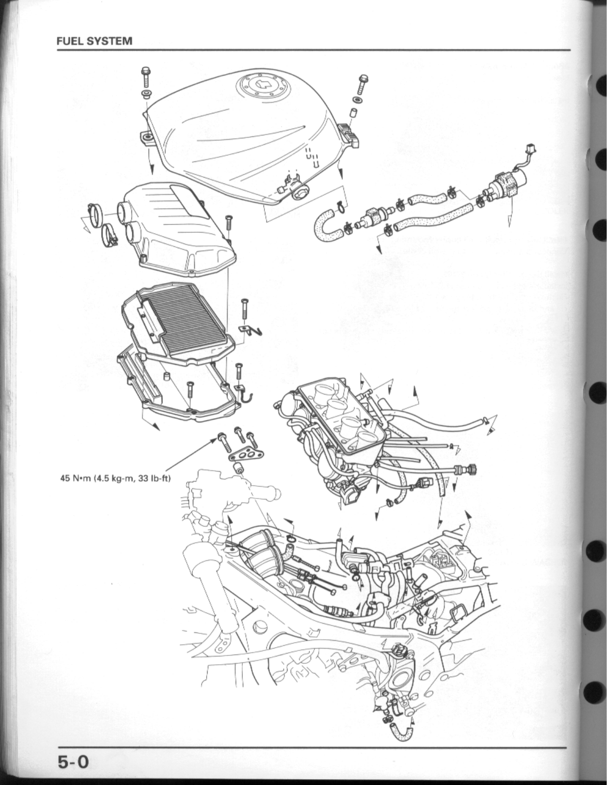 Honda CBR600F3 Service Manual 05 fuel system