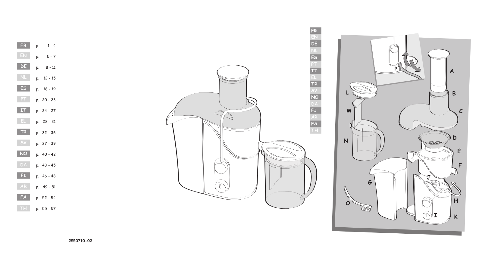 Moulinex JU655H User manual