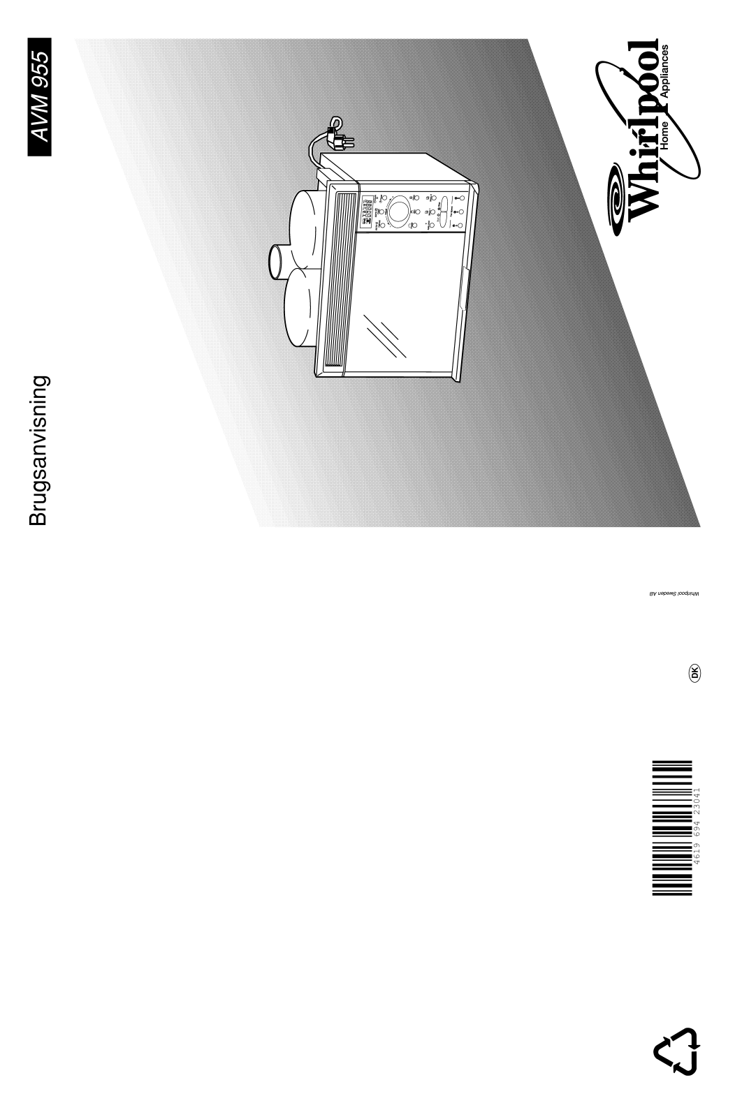 Whirlpool AVM 955/WP/WH INSTRUCTION FOR USE