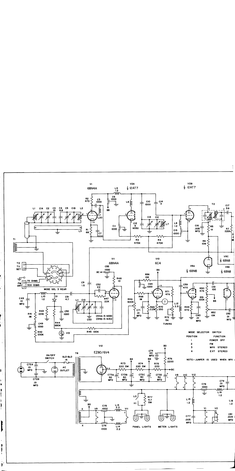 McIntosh MR-65 Schematic