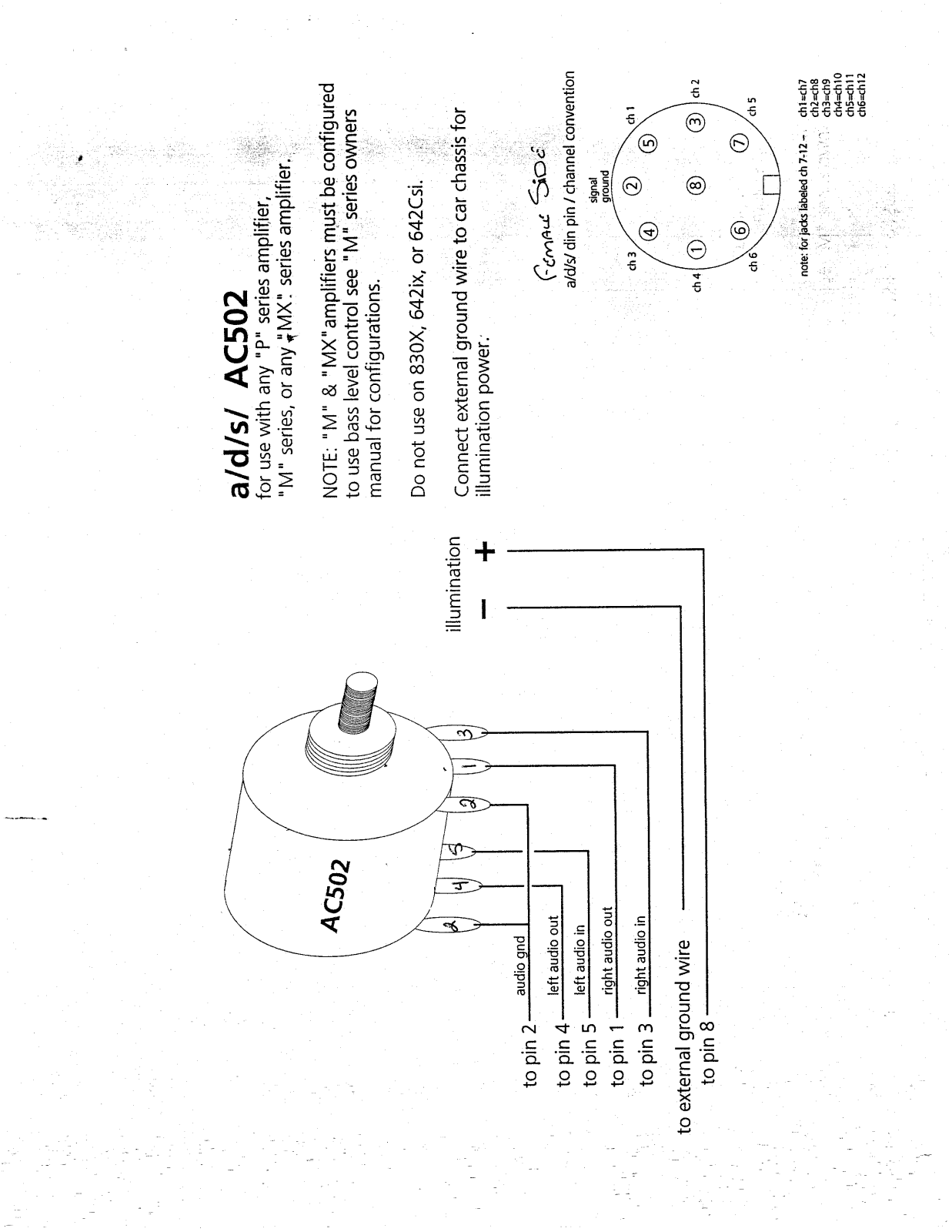 ADS AC502 Owner's Manual